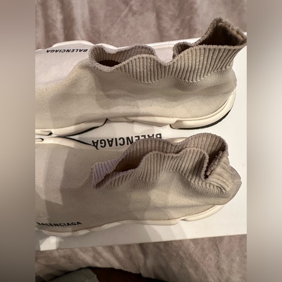 Balenciaga sock sneakers in white womens size 12 men’s size 10 - Picture 10 of 13